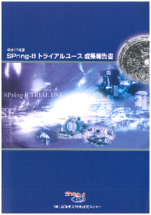 平成17年度トライアルユース成果報告書表紙